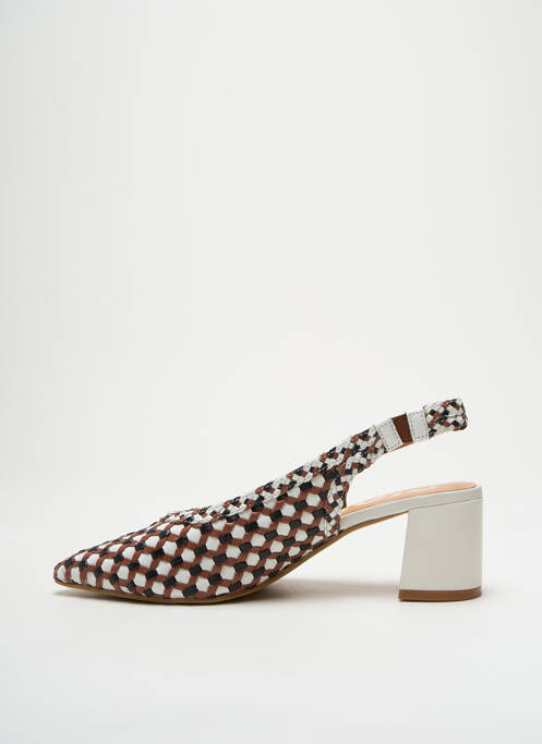 Sandale/Pantofi decupați maro GIOSEPPO femeie