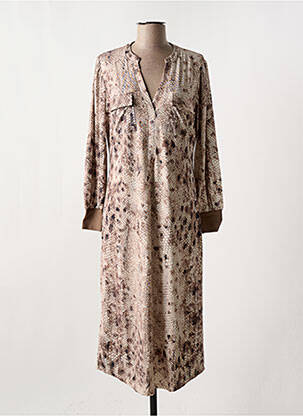 Rochie midi maro K-DESIGN femeie