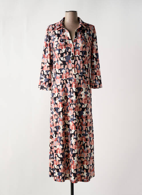 Rochie lungă maro K-DESIGN femeie