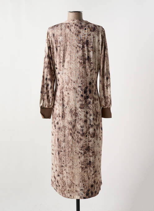 Rochie midi maro K-DESIGN femeie