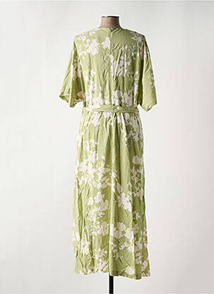Rochie scurtă mâneci scurte mâneci scurte verde ESCORPION femeie