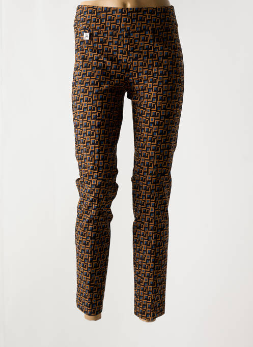 Pantalon slim talie elastică mărime normală maro JOSEPH RIBKOFF femme