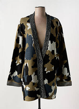 Vestă cu mâneci lungi negru LOLA ESPELETA femeie