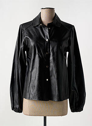 Geci din piele ecologică negru LA FEE MARABOUTEE femeie