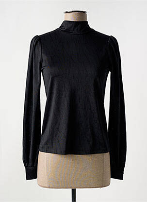 Pulover cu guler înalt negru LOLA ESPELETA femeie