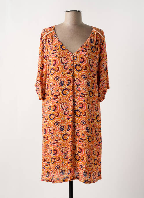 Rochie midi portocaliu LOLA ESPELETA femeie