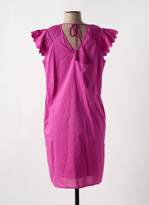 Rochie midi violet LA FEE MARABOUTEE femeie