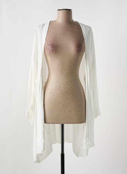 Vestă cu mâneci lungi alb LA FEE MARABOUTEE femeie