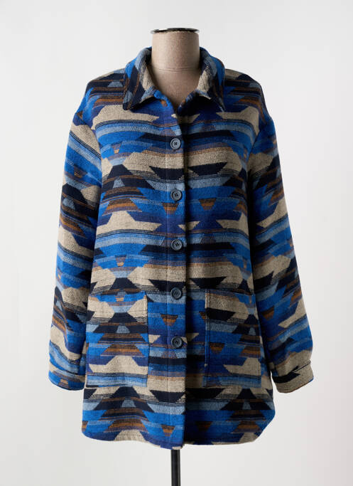 Jachete casual albastru LA FEE MARABOUTEE femeie