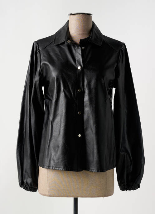 Geci din piele ecologică negru LA FEE MARABOUTEE femeie