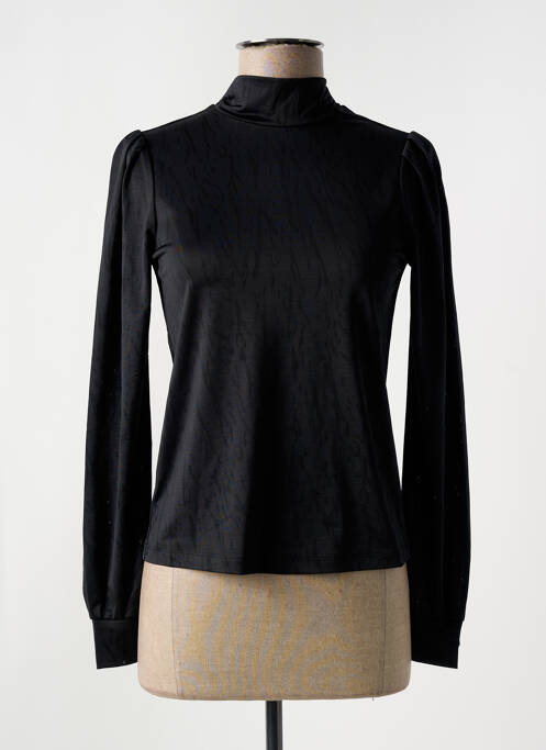 Pulover cu guler înalt negru LOLA ESPELETA femeie