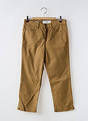 Pantalon trei sferturi maro COUTURIST femeie