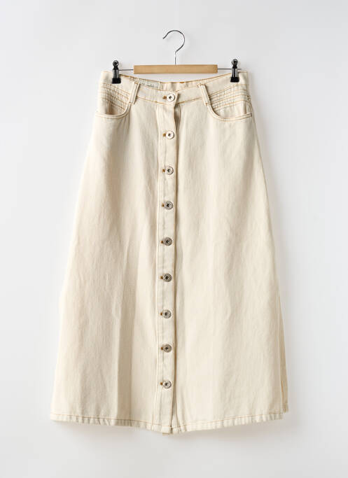 Fustă lungă bej LOLA ESPELETA femeie