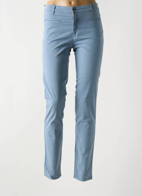 Pantalon slim albastru COUTURIST femeie