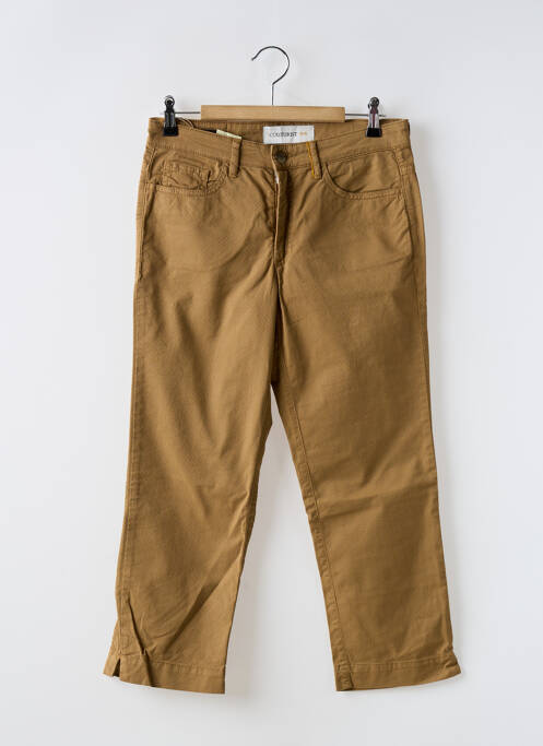 Pantalon trei sferturi maro COUTURIST femeie