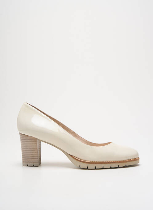 Pantofi cu toc bej GADEA femeie