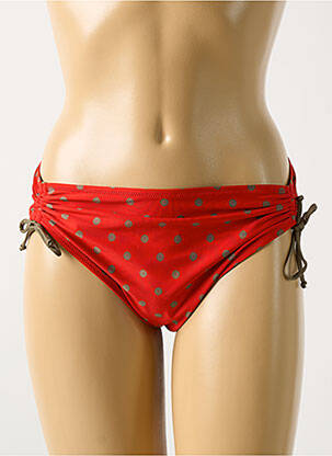 Chiloți de baie roșu ANTIGEL femeie