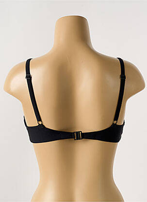 Sutien de costum de baie elasticitate sutien cupe întregi cu decolteu înalt negru CHANTELLE femeie