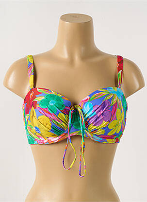 Sutien de costum de baie elasticitate top sutien modelat albastru PRIMADONNA femeie
