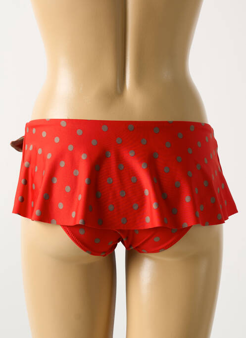 Chiloți de baie roșu ANTIGEL femeie