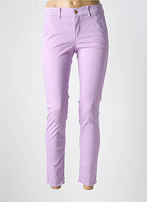 Pantalon chino violet HAPPY femeie