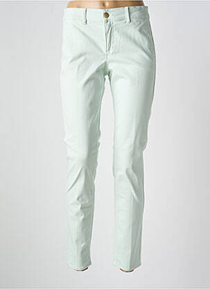Pantalon chino talie joasă talie joasă verde HAPPY femeie
