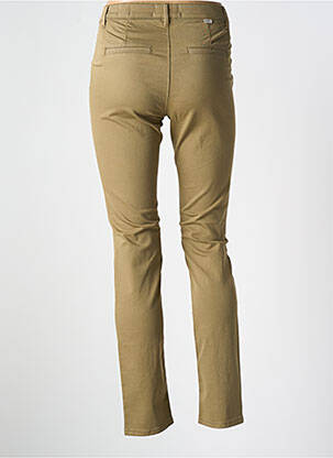Pantalon chino talie joasă talie joasă verde HAPPY femeie