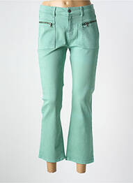 Blugi bootcut mărime normală mărime normală verde SUMMUM femme
