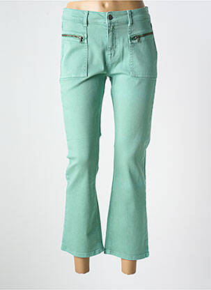 Blugi bootcut verde SUMMUM femeie