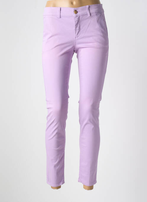 Pantalon chino violet HAPPY femeie
