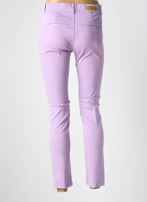 Pantalon chino violet HAPPY femeie