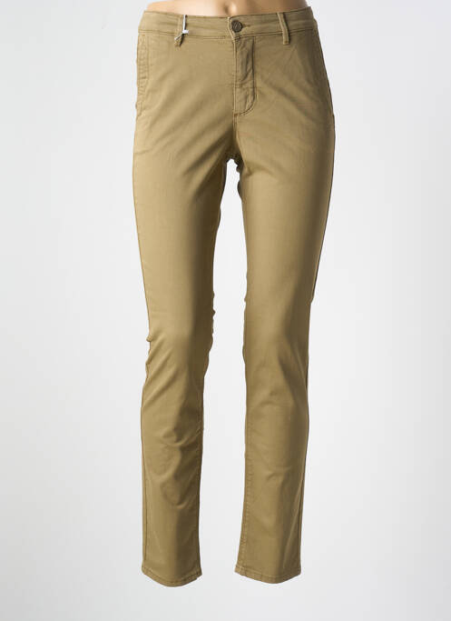 Pantalon chino verde HAPPY femeie