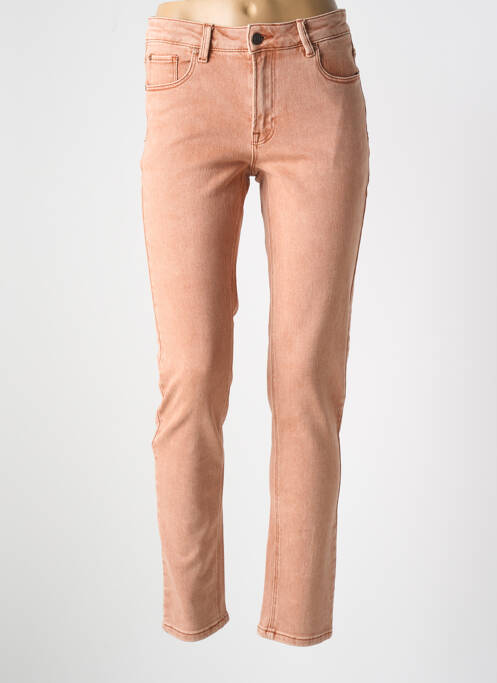 Blugi cu croială slim elasticitate mărime normală portocaliu MKT STUDIO femme