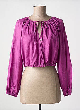 Bluză mâneci lungi mâneci lungi violet RAILS femeie