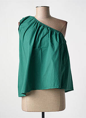 Top verde DROLATIC femeie