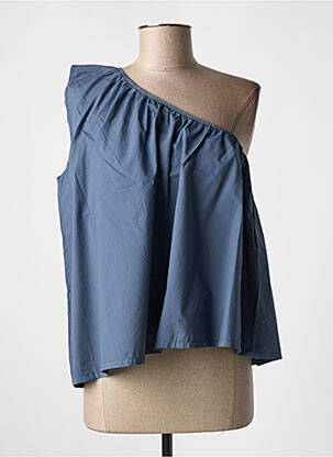 Top albastru DROLATIC femeie