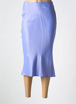 Fustă midi violet SAMSOE & SAMSOE femeie