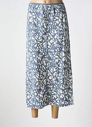 Fustă midi albastru SECOND FEMALE femeie