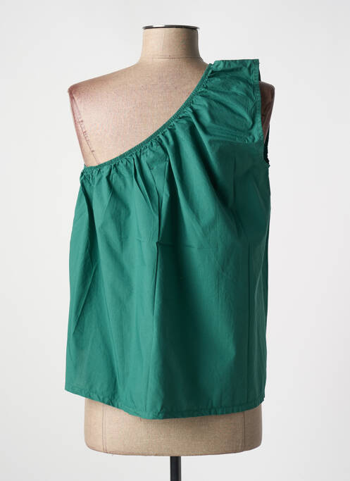 Top verde DROLATIC femeie