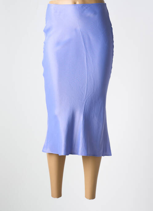 Fustă midi violet SAMSOE & SAMSOE femeie