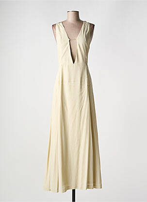 Rochie lungă bej KARMA KOMA femeie