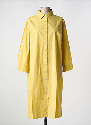 Rochie midi galben PENN & INK N.Y femeie