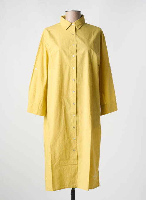 Rochie midi galben PENN & INK N.Y femeie