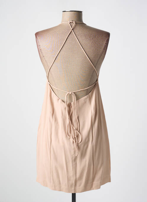 Rochie scurtă bej KARMA KOMA femeie