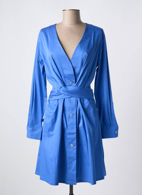 Rochie scurtă albastru SANFASON femeie