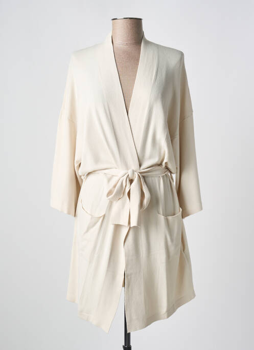 Vestă cu mâneci lungi bej SUMMUM femeie