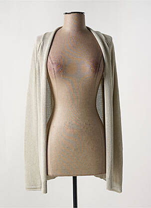 Vestă cu mâneci lungi gri BEAUMONT femeie