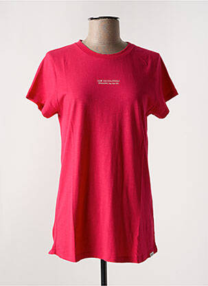 Tricou serigrafie mâneci scurte roz PENNYBLACK femeie