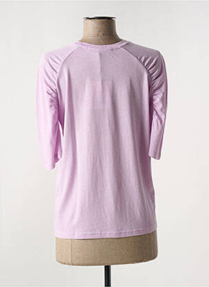 Tricou elasticitate mâneci scurte violet SECOND FEMALE femeie