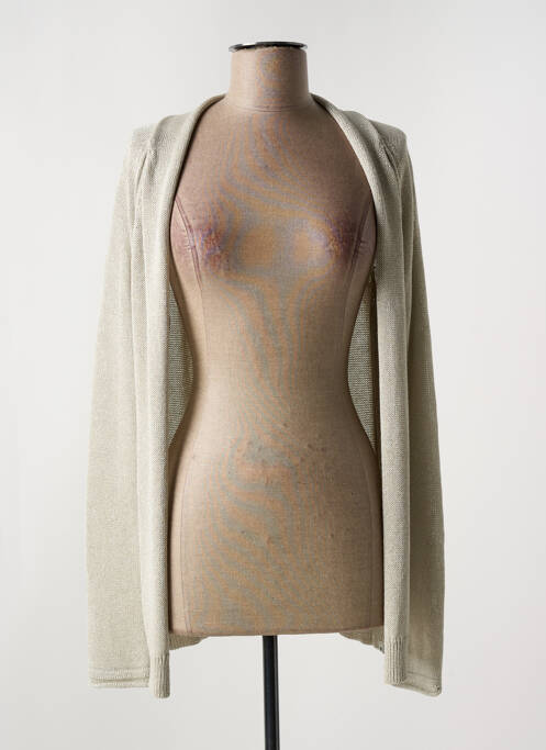 Vestă cu mâneci lungi gri BEAUMONT femeie